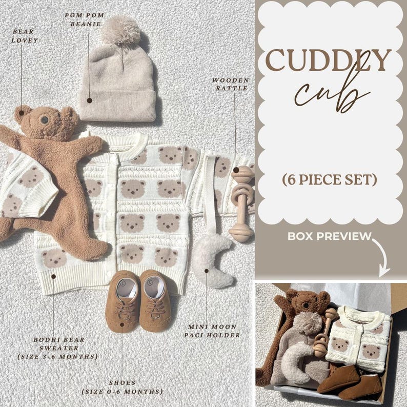 Baby Gift Box Set, Personalized Gift, Gender Neutral Baby Gift, Baby Shower Gift Basket, Newborn Boy/girl Gift, Welcome New Baby - Etsy