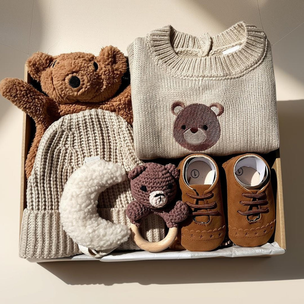 Baby Gift Box Set, Personalized Gift, Gender Neutral Baby Gift, Baby Shower Gift Basket, Newborn Boy/girl Gift, Welcome New Baby - Etsy